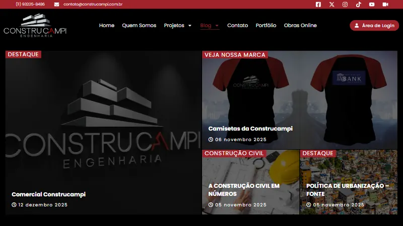 Construcampi · Blog